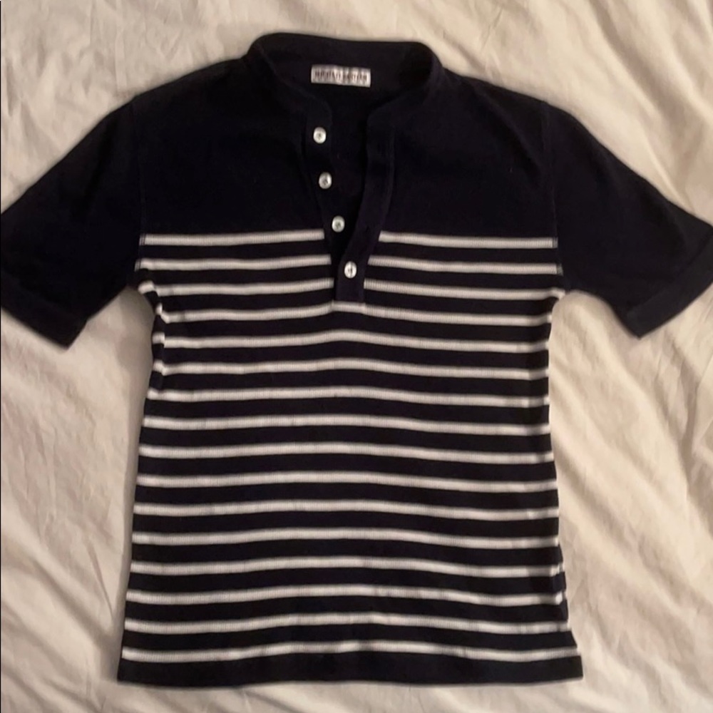 Michael Bastian short sleeve nautical polo
